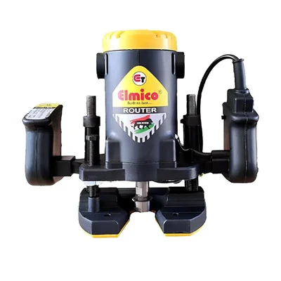 Elmico 8 mm 335 Watt Mini Router for Wood Work, 12000 RPM With 6 Month Warranty (ER-8M)